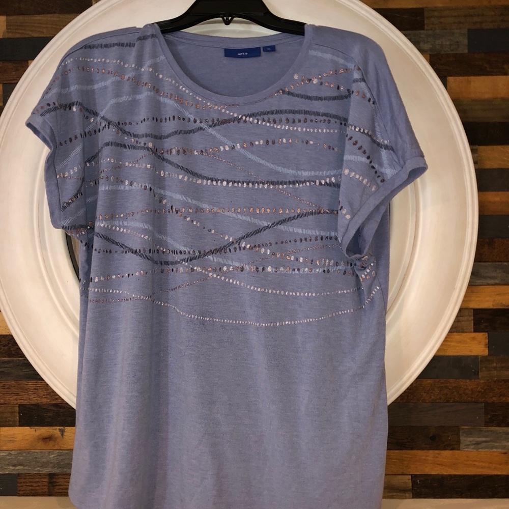 Periwinkle fancy t-shirt
